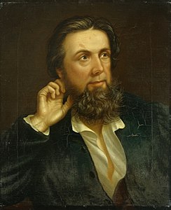 William Roos, Portret Johna Jonesa ("Talhaiarna"), 1864