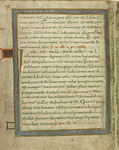 Verluchtte pagina uit Karolingische lectionarium