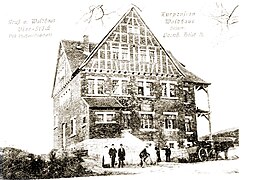 Waldhaus Vier-Stöck im Jahre 1914