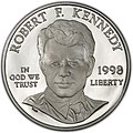 1 Dólar Robert Kennedy. A/. (1998).