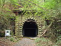 Bettingbergtunnel Ostportal, ehemalige Bahnstrecke Lohr–Wertheim
