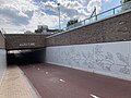 Kunstwerk fietstunnel