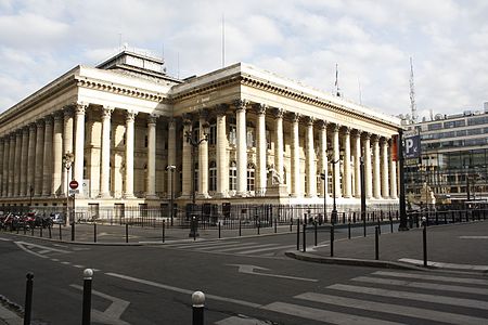 La vecchia borsa di Parigi (1826)