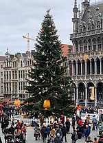 Vignette pour Sapin de Noël de la Grand-Place de Bruxelles