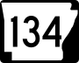 Highway 134 marker