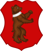 Lācis, iespējamais Kursas,[1] vēlāk Žemaitijas heraldiskais dzīvnieks of Latviešu vēsturiskā zeme