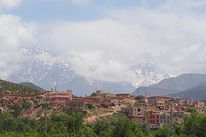 Asni und die Berge des Hohen Atlas