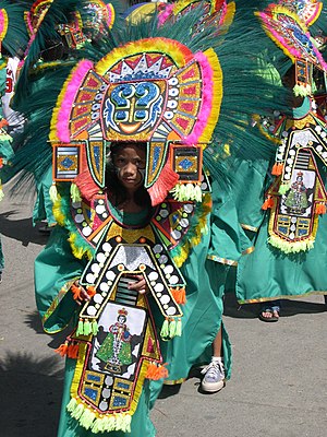 Ati-Atihan festival in Kalibo, Aklan, the Phil...