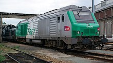 BB 75019 au dépôt de Longueau.