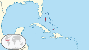 Багама на карте