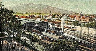 Olten, Schweiz im Jahre 1900