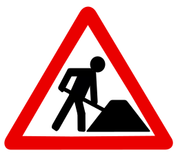 Знак дорожных работ