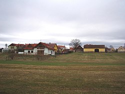 Středočeská víska Budín