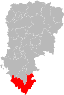 Situation of the canton of Essômes-sur-Marne in the department of Aisne