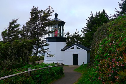 Cape Meares Lighthouse In Oceanside