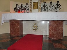 L'autel et le tabernacle