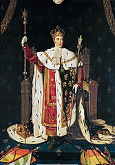 Portrait de Sacre de Charles X en 1829.