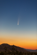 NEOWISE over California