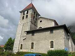 L'église vue du nord-est.