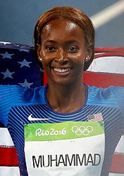 Olympiasiegerin Dalilah Muhammad