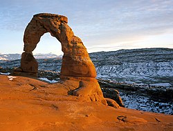 Delicate Arch (Arches Nationalpark, Utah, U.S.A.) (vom NPS)