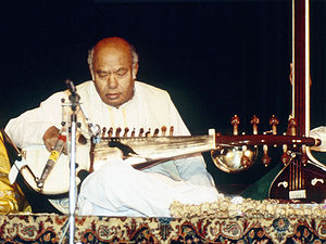 Indian classical musician and master of sarod ...