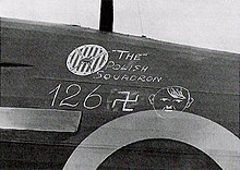126 German aircraft or "Adolfs" were claimed by Polish pilots of 303 Squadron during the Battle of Britain. Dywizjon 303 4.jpg