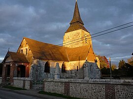 The church in Surtauville