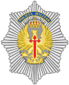 Emblem and badge of the Spanish Army Military Police Emblem and Badge of the Spanish Army Military Police.svg