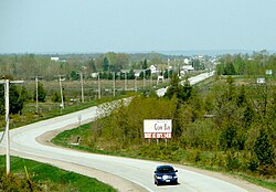 Highway 540 through Gordon