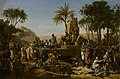 Rast der französischen Armee bei Assuan am 2. Februar 1799