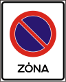 E-026 No parking zone