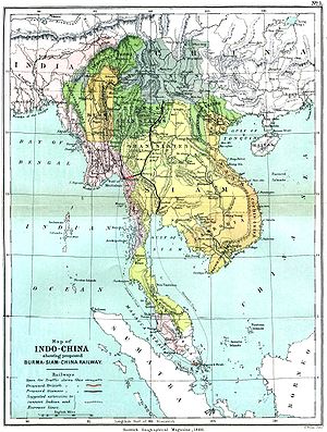Indochine en 1886