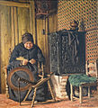 Старуха за веретеном (1866)