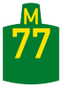 Metropolitan route M77 shield