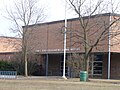 New image, caption is: The John F. Ross Collegiate Vocational Institute is an institution of vocational learning in Guelph, Canada, considered one of the first in the country.