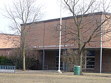 The John F. Ross Collegiate Vocational Institute is an institution of vocational learning in Guelph, Ontario, Canada, considered one of the first in the country. John F Ross CVI 1.JPG