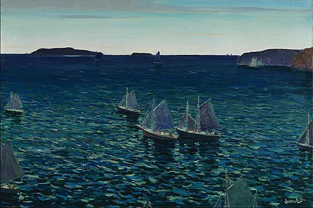 Out to Sea Til søs, (ca. 1924) Cleveland Museum of Art