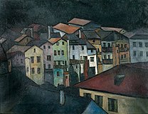 谷間の村 II (Klausen), 1920