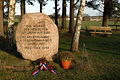 Denkmal am ehemaligen Konzentrationslager Ladelund