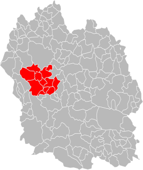 Localisation de Communauté de communes du Gévaudan