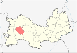 Atjur'evskij rajon – Mappa