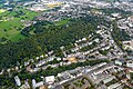 Aerial view of Lousberg in the north of Aachen