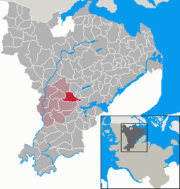 Läget för kommunen Lürschau i Kreis Schleswig-Flensburg