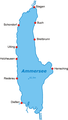 Karte des Ammersees