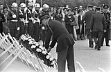 Kranslegging door prins Bernhard, Memorial Day 1969