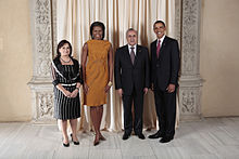 Michel Sleiman with Obamas.jpg