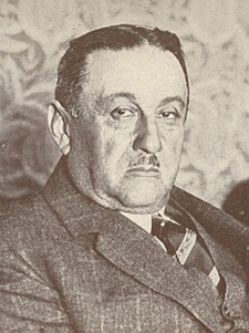 Mořic Bloch v roce 1927