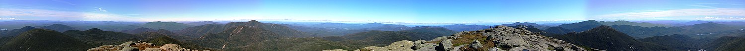 Panorama ze szczytu Mount Marcy