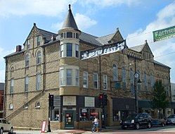 Mt. Horeb Opera Block on Main Street.